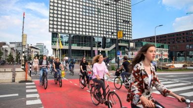 Netherlands' Utrecht Library Offers Cyclists To Recharge Their E-Devices By Cycling 2 Netherlands Utrecht Library Cycling